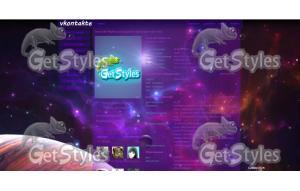 cosmos_galaxy тема для контакта