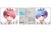 Re:Zero Rem  Ram Жизнь в альтернативном мире с нуля Рем и Рам