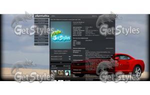 ChevroletCamaroSS тема для контакта
