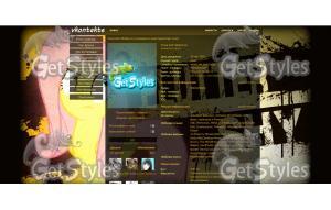 fluttershy_vk_theme_by jo тема для контакта