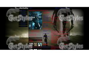 Mass Effect тема для контакта