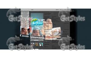 Cassieskins тема для контакта