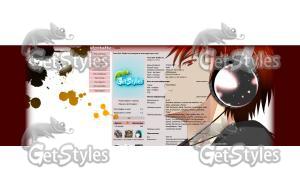 Kagami Taiga тема для контакта