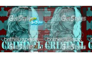 Britney Spears тема для контакта