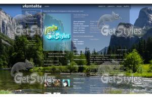 Yosemite тема для контакта