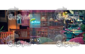 Кафе отдых стулья тема для контакта