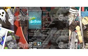 Soul Eater тема для контакта