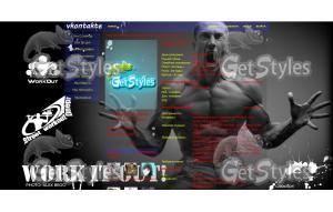 WORKOUT тема для контакта