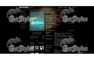 Apple gack theme тема для контакта