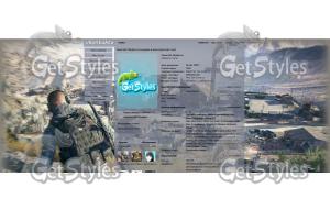Tom Clancys Ghost Recon W тема для контакта