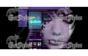gothic тема для контакта