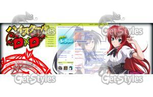 High School DxD тема для контакта