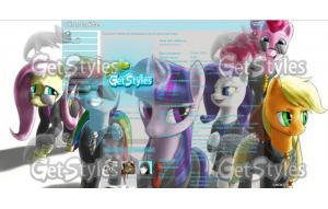 MyLittlePonyAgents тема для контакта