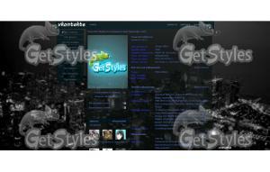 Нью Йорк ноч карандашом тема для контакта