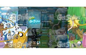 adventure time 4 тема для контакта