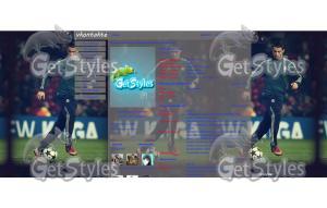Cristiano Ronaldo тема для контакта
