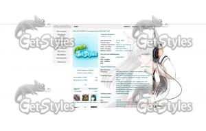 Деыченка в наушниках тема для контакта