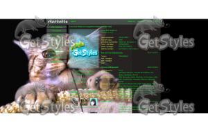 Cat тема для контакта