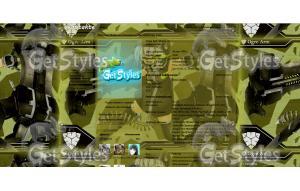 Black Rock Shooter тема для контакта