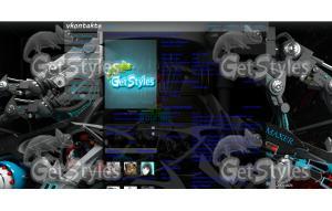 Dj тема для контакта