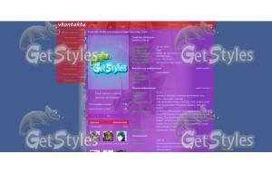 Get Styles тема для контакта