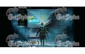 Angelblue city тема для контакта