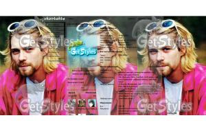 Kurt Cobain  Nirvana тема для контакта