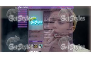 Miley Cyrus ♥ тема для контакта