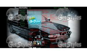 BMW 750зима тема для контакта