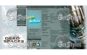 DeadSpace_3 тема для контакта