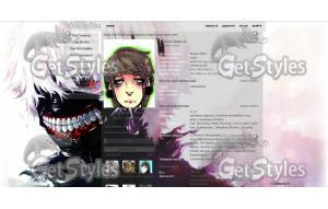 Tokyo Ghoul тема для контакта