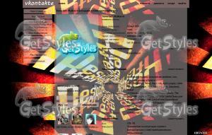 INFERNO DESIGN тема для контакта