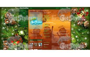 Рождество тема для контакта