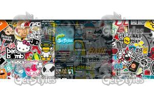 Stiker bomb тема для контакта
