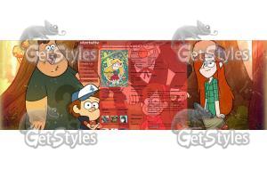 gravity falls тема для контакта