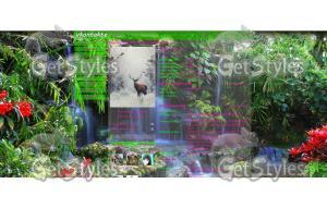 Водопад тема для контакта