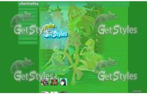 Винкс тема для контакта