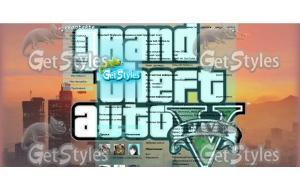 GTA V  ГТА 5  тема для контакта