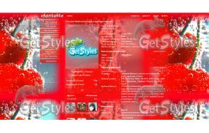 Вишня тема для контакта