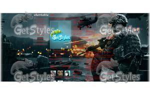 Battlefield 4 тема для контакта