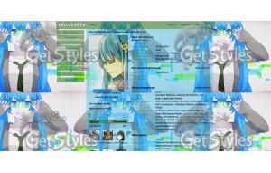 Miku тема для контакта