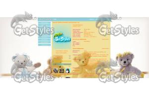 Мишки балерины тема для контакта