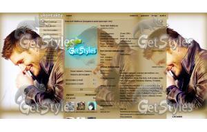 Dean Winchester Jensen Ac тема для контакта