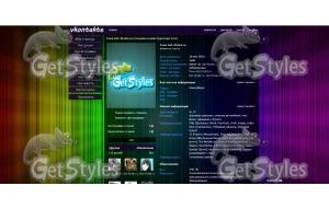 Finalrainbow тема для контакта