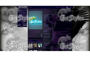 DarkAngels тема для контакта