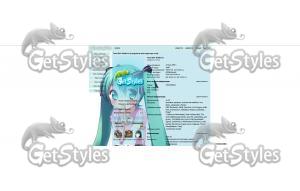 Miku тема для контакта