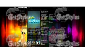 My litle pony тема для контакта