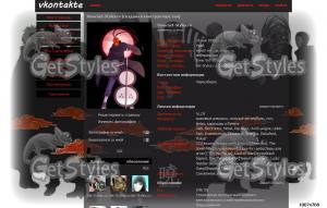 Organization Akatsuki тема для контакта