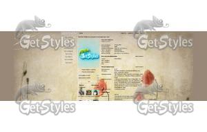 Маки тема для контакта