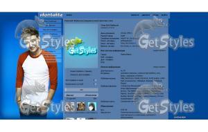 Liam_Payne_One_Direction тема для контакта